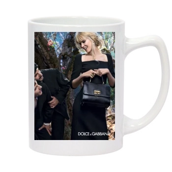 Claudia Schiffer 14oz White Statesman Mug