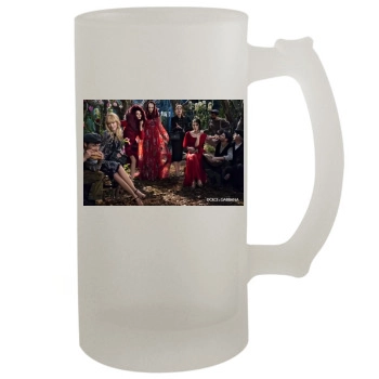 Claudia Schiffer 16oz Frosted Beer Stein