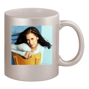 Jennifer Love Hewitt 11oz Metallic Silver Mug