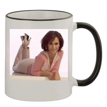 Jennifer Love Hewitt 11oz Colored Rim & Handle Mug