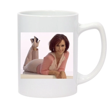 Jennifer Love Hewitt 14oz White Statesman Mug