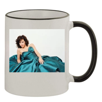 Jennifer Love Hewitt 11oz Colored Rim & Handle Mug