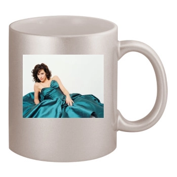 Jennifer Love Hewitt 11oz Metallic Silver Mug