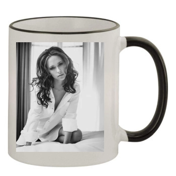 Jennifer Love Hewitt 11oz Colored Rim & Handle Mug