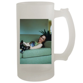 Jennifer Love Hewitt 16oz Frosted Beer Stein