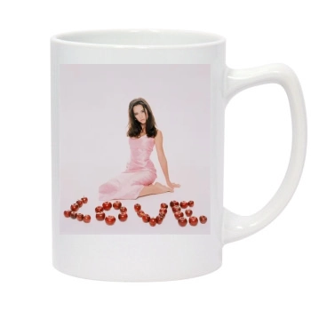 Jennifer Love Hewitt 14oz White Statesman Mug