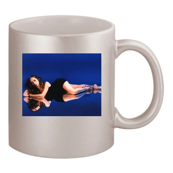 Jennifer Love Hewitt 11oz Metallic Silver Mug