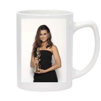 Cote De Pablo 14oz White Statesman Mug