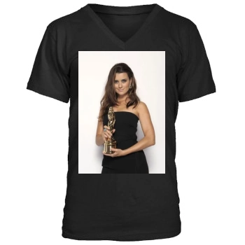 Cote De Pablo Men's V-Neck T-Shirt