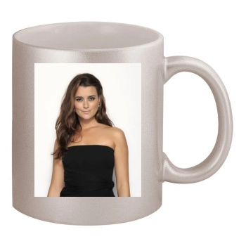 Cote De Pablo 11oz Metallic Silver Mug