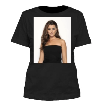 Cote De Pablo Women's Cut T-Shirt