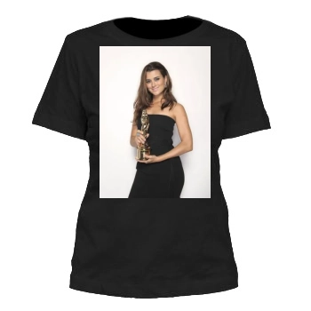 Cote De Pablo Women's Cut T-Shirt