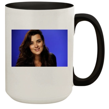 Cote De Pablo 15oz Colored Inner & Handle Mug