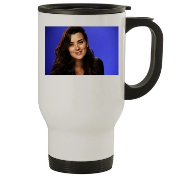 Cote De Pablo Stainless Steel Travel Mug