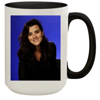 Cote De Pablo 15oz Colored Inner & Handle Mug