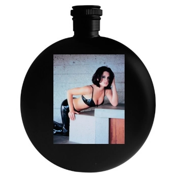 Jenny McCarthy Round Flask