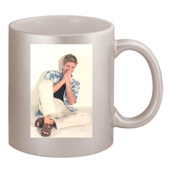 Jensen Ackles 11oz Metallic Silver Mug