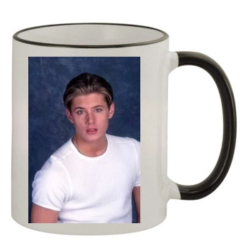 Jensen Ackles 11oz Colored Rim & Handle Mug