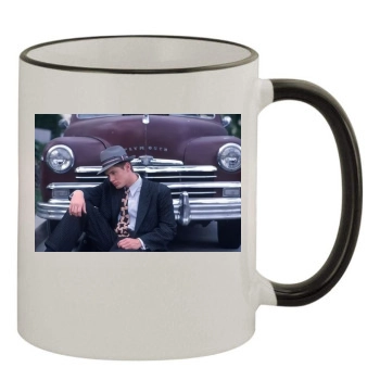 Jensen Ackles 11oz Colored Rim & Handle Mug