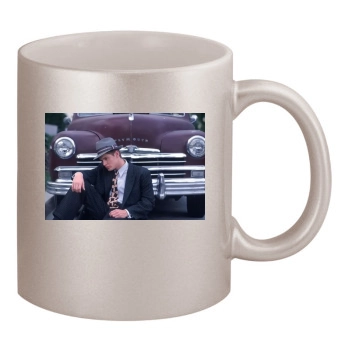 Jensen Ackles 11oz Metallic Silver Mug