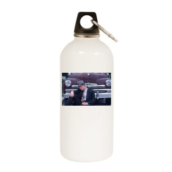 Jensen Ackles White Water Bottle With Carabiner