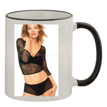 Jeri Ryan 11oz Colored Rim & Handle Mug