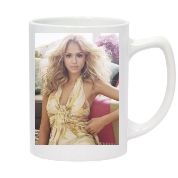 Jessica Alba 14oz White Statesman Mug