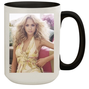 Jessica Alba 15oz Colored Inner & Handle Mug