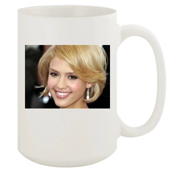 Jessica Alba 15oz White Mug