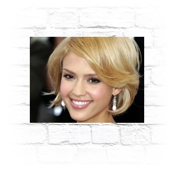 Jessica Alba Metal Wall Art