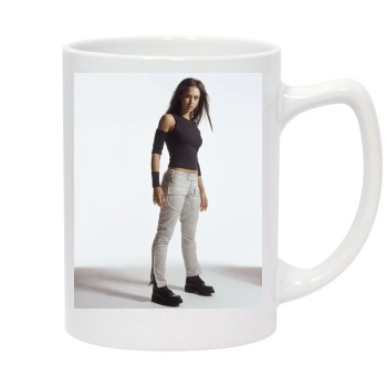 Jessica Alba 14oz White Statesman Mug