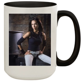 Jessica Alba 15oz Colored Inner & Handle Mug