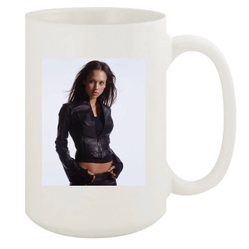 Jessica Alba 15oz White Mug