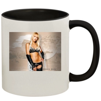 Jessica Alba 11oz Colored Inner & Handle Mug