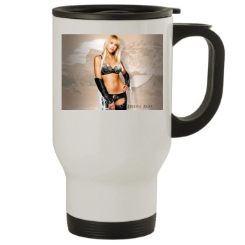 Jessica Alba Stainless Steel Travel Mug