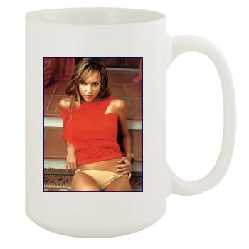 Jessica Alba 15oz White Mug