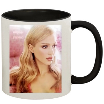 Jessica Alba 11oz Colored Inner & Handle Mug