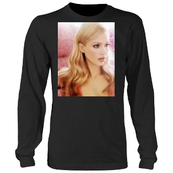 Jessica Alba Men's Heavy Long Sleeve TShirt