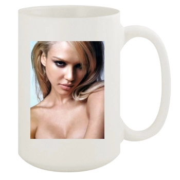 Jessica Alba 15oz White Mug