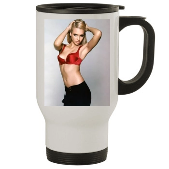 Jessica Alba Stainless Steel Travel Mug