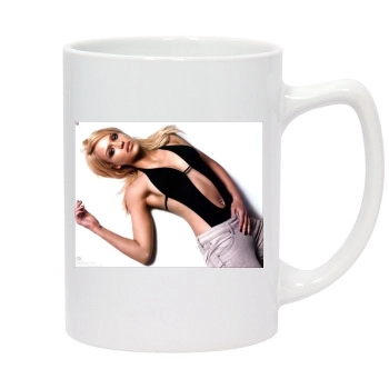 Jessica Alba 14oz White Statesman Mug