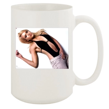 Jessica Alba 15oz White Mug