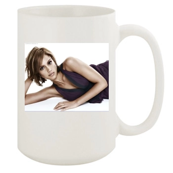 Jessica Alba 15oz White Mug