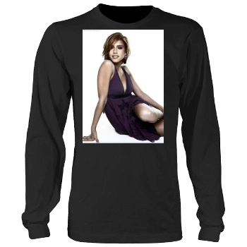 Jessica Alba Men's Heavy Long Sleeve TShirt