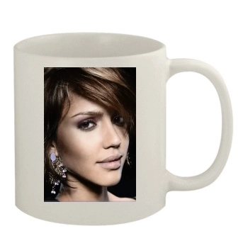 Jessica Alba 11oz White Mug