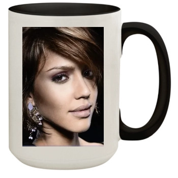 Jessica Alba 15oz Colored Inner & Handle Mug