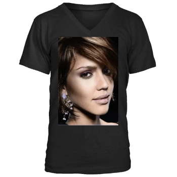 Jessica Alba Men's V-Neck T-Shirt