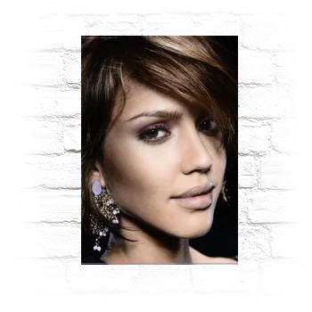 Jessica Alba Metal Wall Art