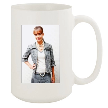 Jessica Alba 15oz White Mug