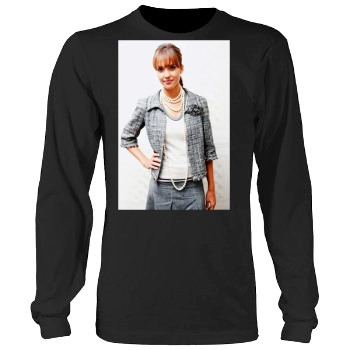 Jessica Alba Men's Heavy Long Sleeve TShirt